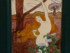 Art Nouveau bookcase detail 1