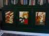 Art Nouveau bookcase detail 2