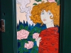 Art Nouveau bookcase detail 3