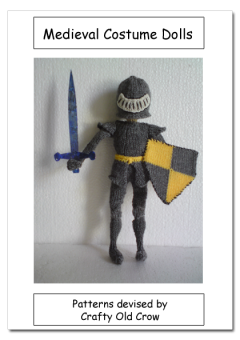 Knitted Medieval Dolls