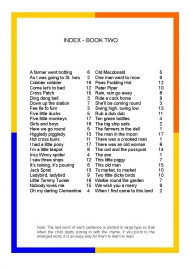Book Two Index