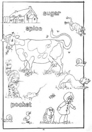 Colouring page example