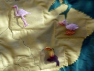 South America map detail