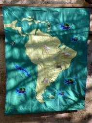 Map of South America