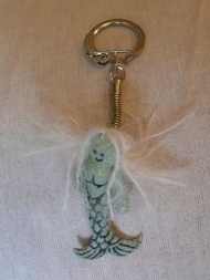 Mermaid keyring